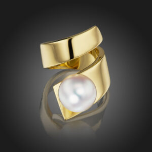 Assael South Sea Pearl Large Wrap Ring by Sean Gilson for Assael